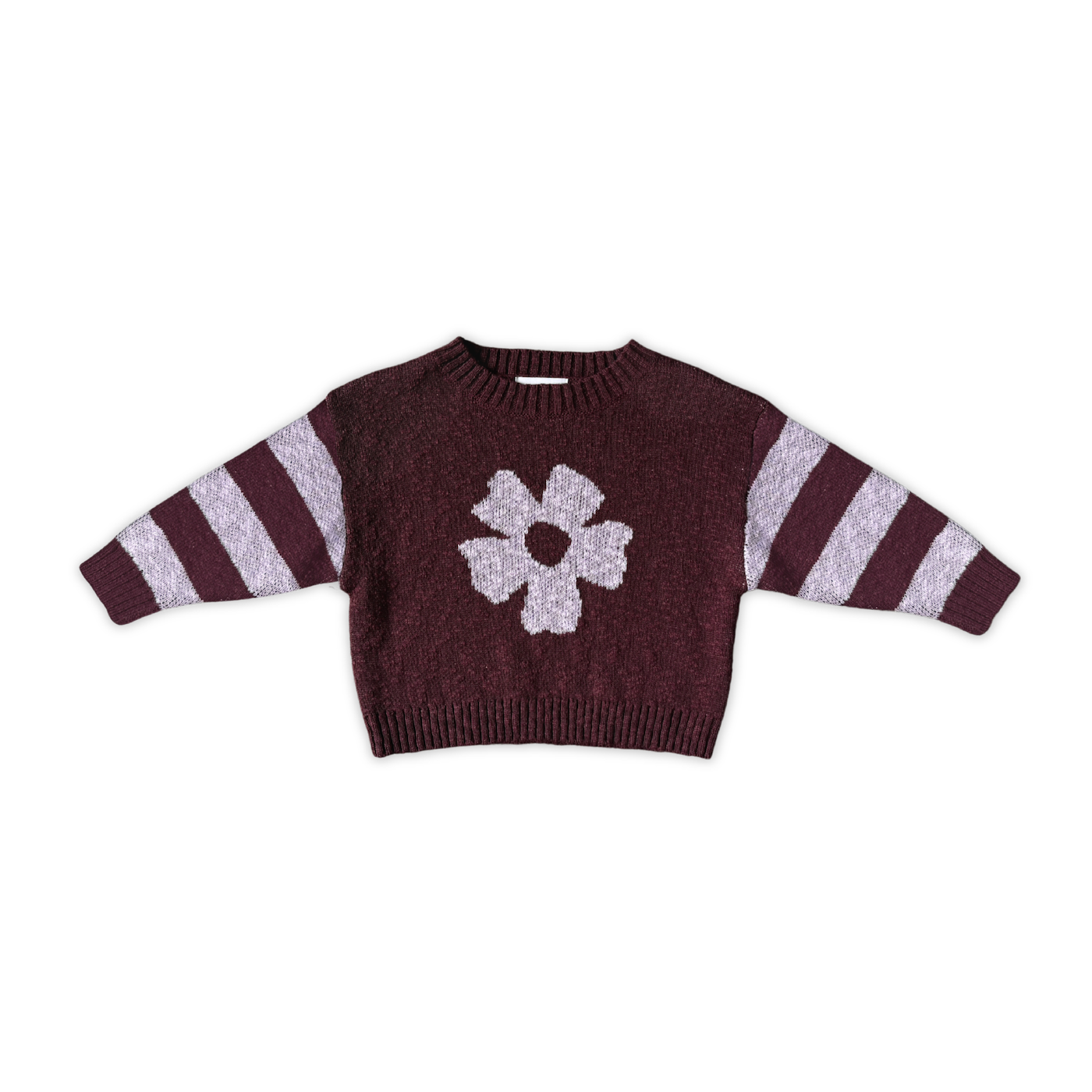 Bloom Knit Pull Over - Plum [GROWN] (26AW) drop2