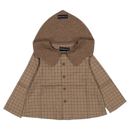 【オーダー会】 Shirt OPERA - brown tiles [Maison Marelle](25AW Drop1) 【2025年12月中旬以降発送予定】