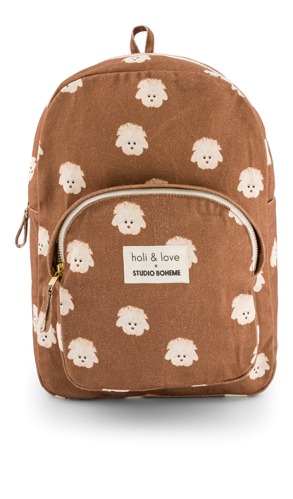 KIDS BAG - MOCHA / DOG [STUDIO BOHEME] (25AW)