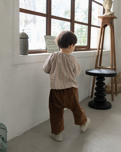 Rustic Corduroy Pants - Acorn  [Doucement] (25AW)【2025年10月下旬以降お届け予定】