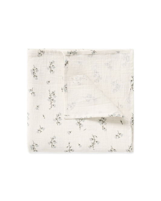 Muslin Swaddle Blanket - BLUEBELL [garbo&friends]