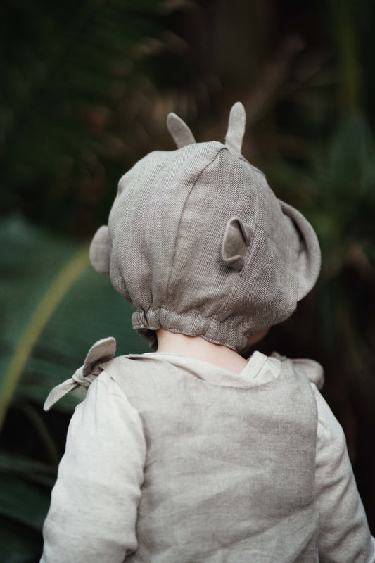 【オーダー会】'GOAT' LINEN BONNET [SHOMKA] 【2026年4月中旬以降順次発送】