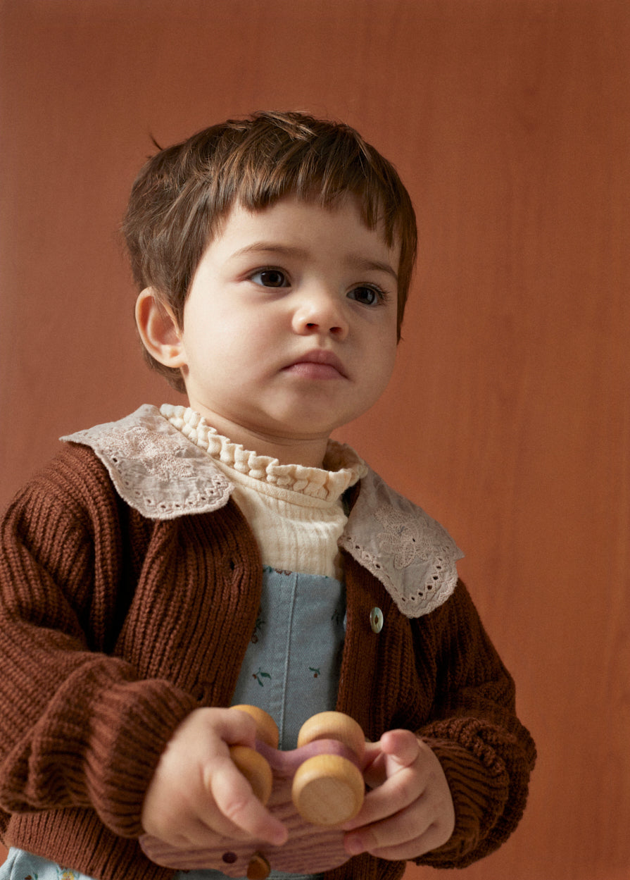 [the new society] Julieta Baby Blouse Sand - AW23