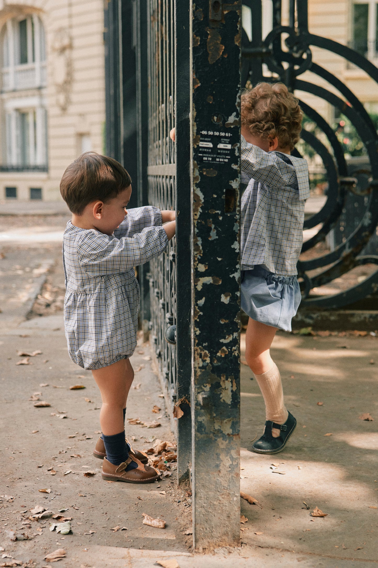 Shirt MONCEAU blue check