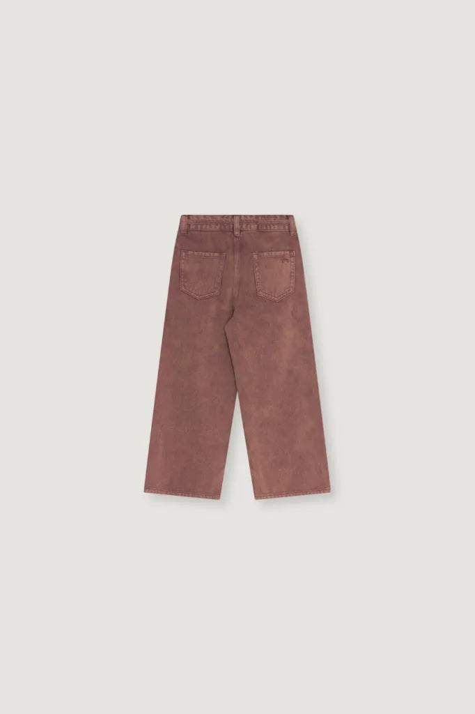 TNS Denim Wide Leg Pant - Winetasting [the new society](26AW)drop1