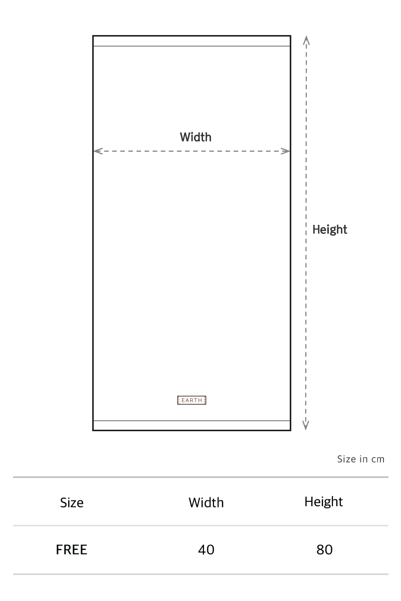 Plant Dyed Organic Towel - Face [EARTH THE ARCHIVE]