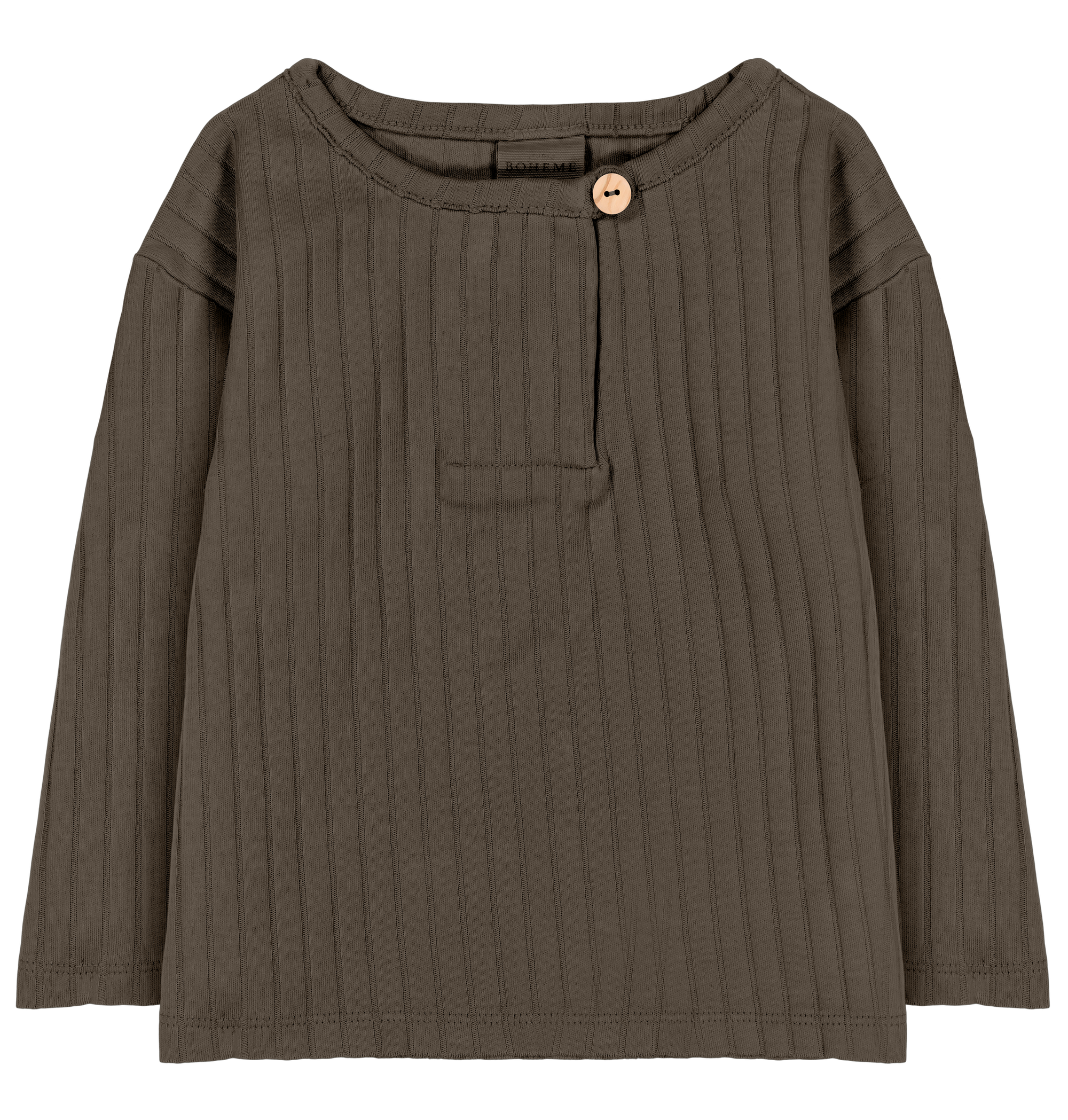 ORSO T-SHIRT - DARK TAUPE [STUDIO BOHEME] (25AW)