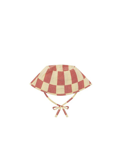 Tomato Stripes Bucket Sun Hat [organic zoo] (26SS)
