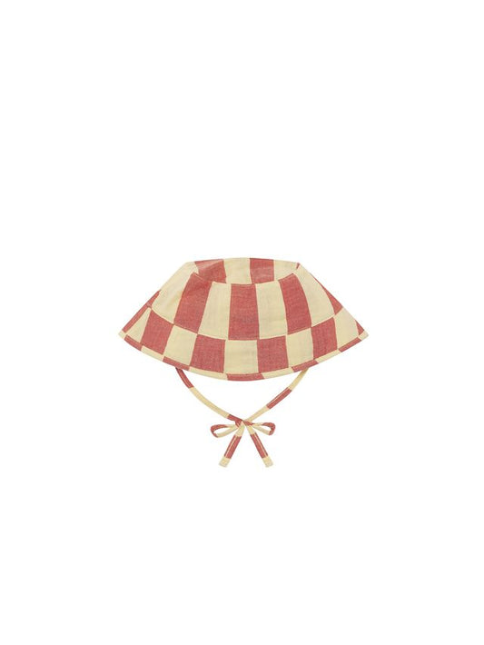 Tomato Stripes Bucket Sun Hat [organic zoo] (26SS)