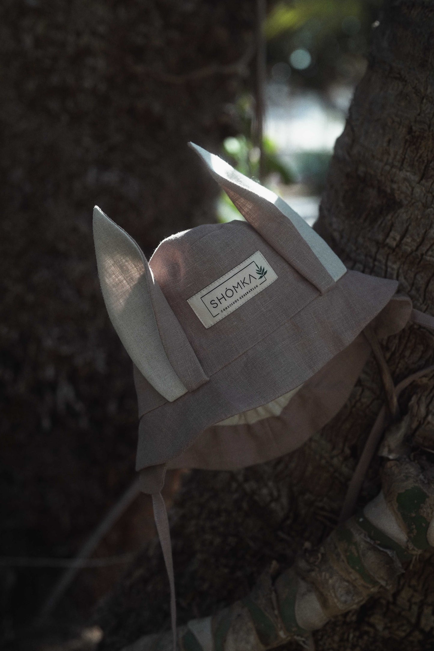 【オーダー会】'HARE' LINEN HAT [SHOMKA] 【2026年4月中旬以降順次発送】