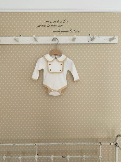 【予約商品】Boybib Waffle Suit [monbebe] (26SS)【2026年3月中旬以降順次発送】