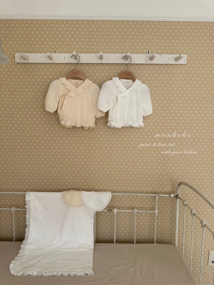 【予約商品】Waffle wrap suit [monbebe] (26SS)【2026年3月中旬以降順次発送】