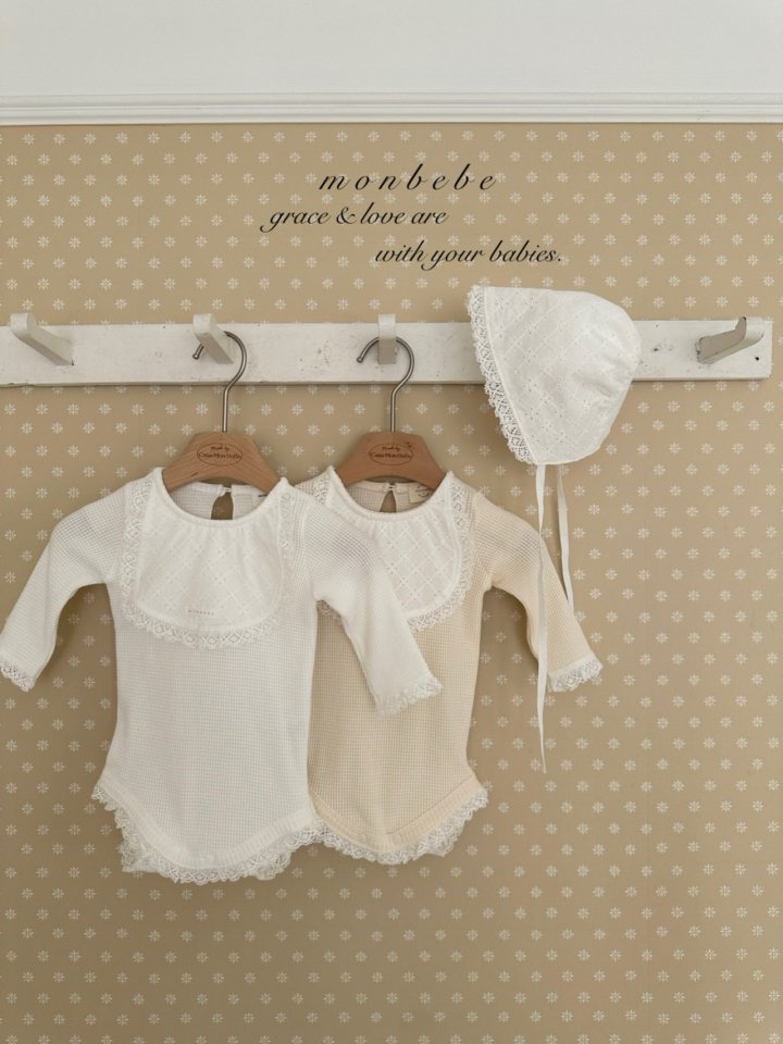 【予約商品】Bebebib lace suit [monbebe] (26SS)【2026年3月中旬以降順次発送】