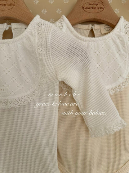【予約商品】Bebebib lace suit [monbebe] (26SS)【2026年3月中旬以降順次発送】
