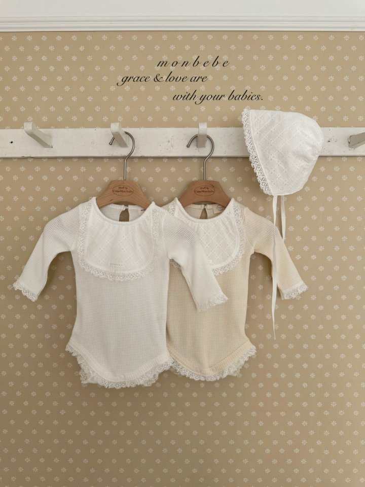 【予約商品】Bebebib lace suit [monbebe] (26SS)【2026年3月中旬以降順次発送】