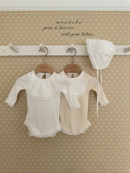 【予約商品】Bebebib lace suit [monbebe] (26SS)【2026年3月中旬以降順次発送】