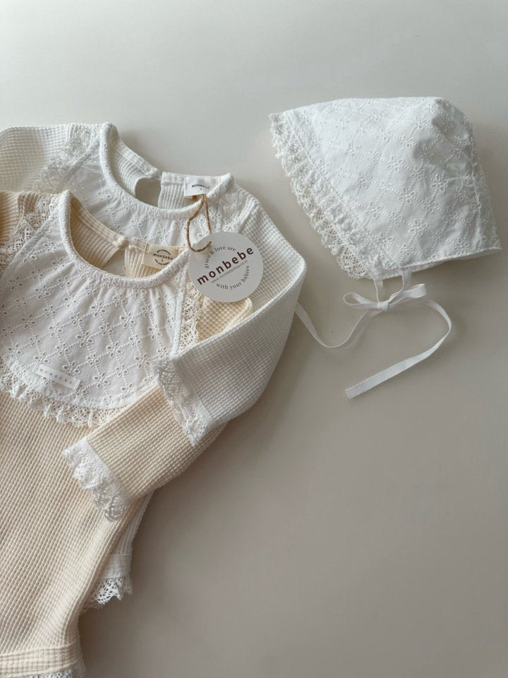 【予約商品】Bebebib lace suit [monbebe] (26SS)【2026年3月中旬以降順次発送】
