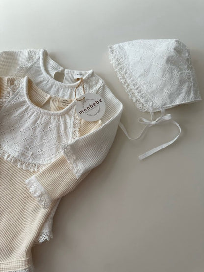 【予約商品】Bebebib lace suit [monbebe] (26SS)【2026年3月中旬以降順次発送】