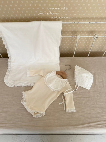 【予約商品】Bebebib lace suit [monbebe] (26SS)【2026年3月中旬以降順次発送】