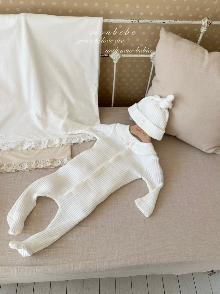 【予約商品】Ella Frill Suit [monbebe] (26SS)【2026年3月中旬以降順次発送】