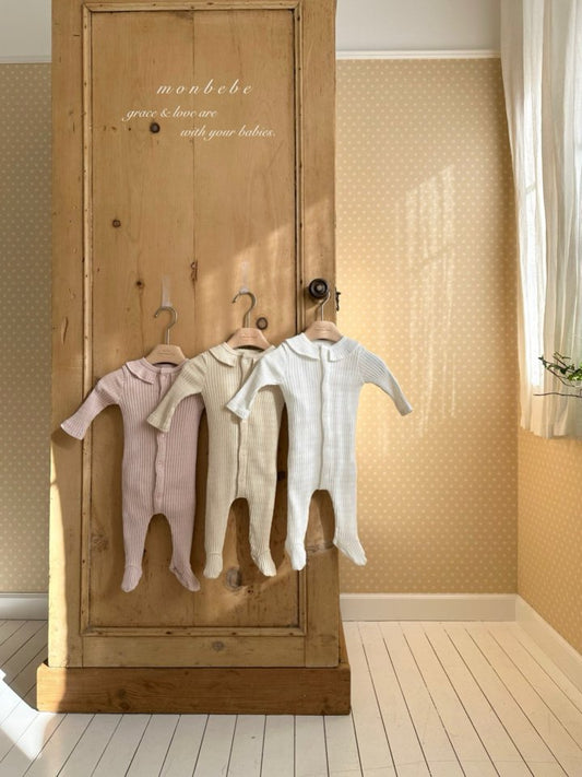 【予約商品】Ella Frill Suit [monbebe] (26SS)【2026年3月中旬以降順次発送】