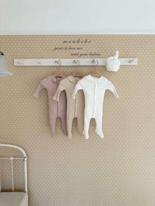 【予約商品】Ella Frill Suit [monbebe] (26SS)【2026年3月中旬以降順次発送】