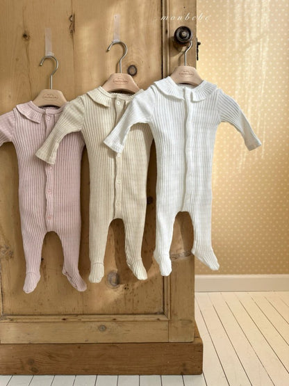 【予約商品】Ella Frill Suit [monbebe] (26SS)【2026年3月中旬以降順次発送】