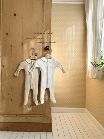 【予約商品】Ella Frill Suit [monbebe] (26SS)【2026年3月中旬以降順次発送】