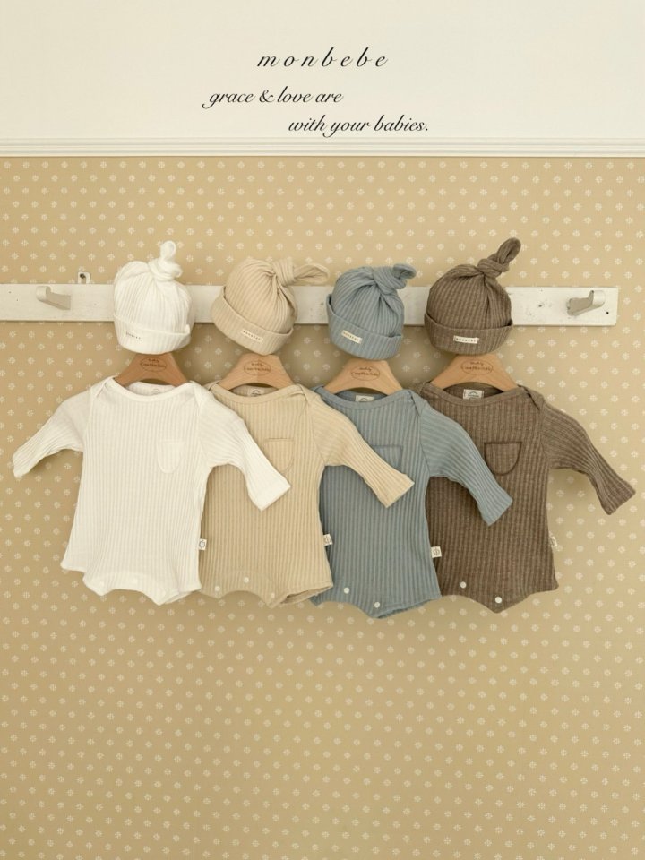 【予約商品】Leo Boy Suit (Beanie Set) [monbebe] (26SS)【2026年3月中旬以降順次発送】