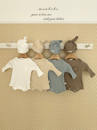 【予約商品】Leo Boy Suit (Beanie Set) [monbebe] (26SS)【2026年3月中旬以降順次発送】