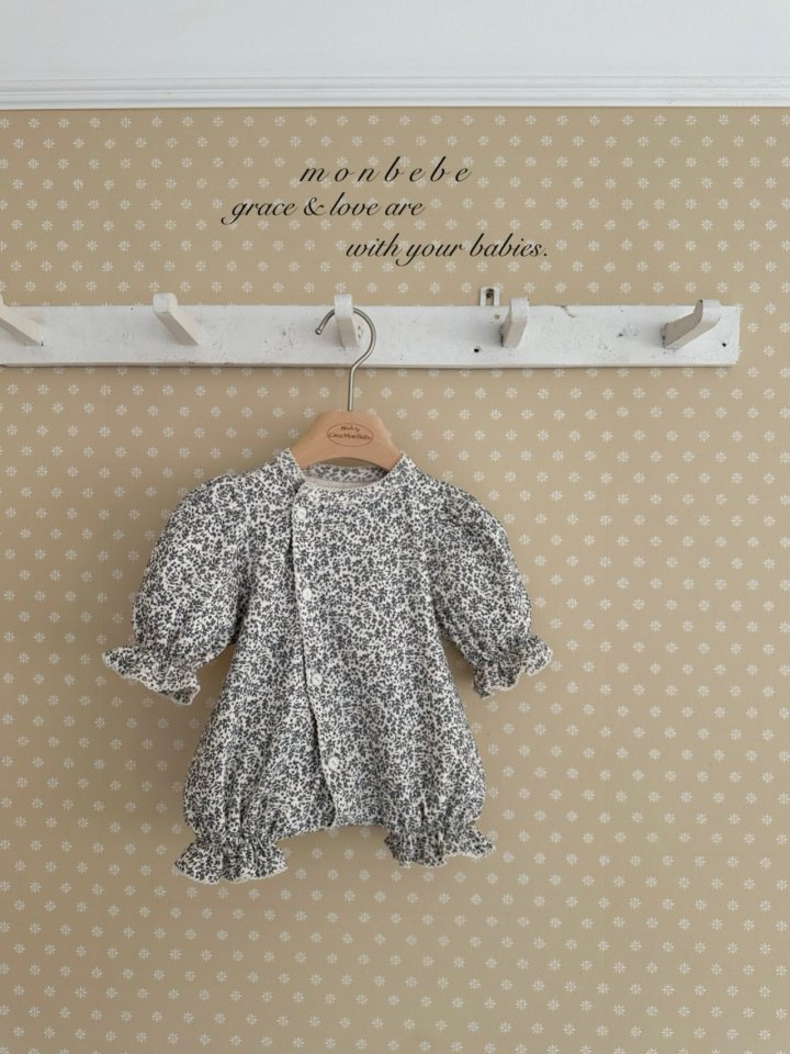 【予約商品】Small Flower Glory Suit [monbebe] (26SS)【2026年3月中旬以降順次発送】