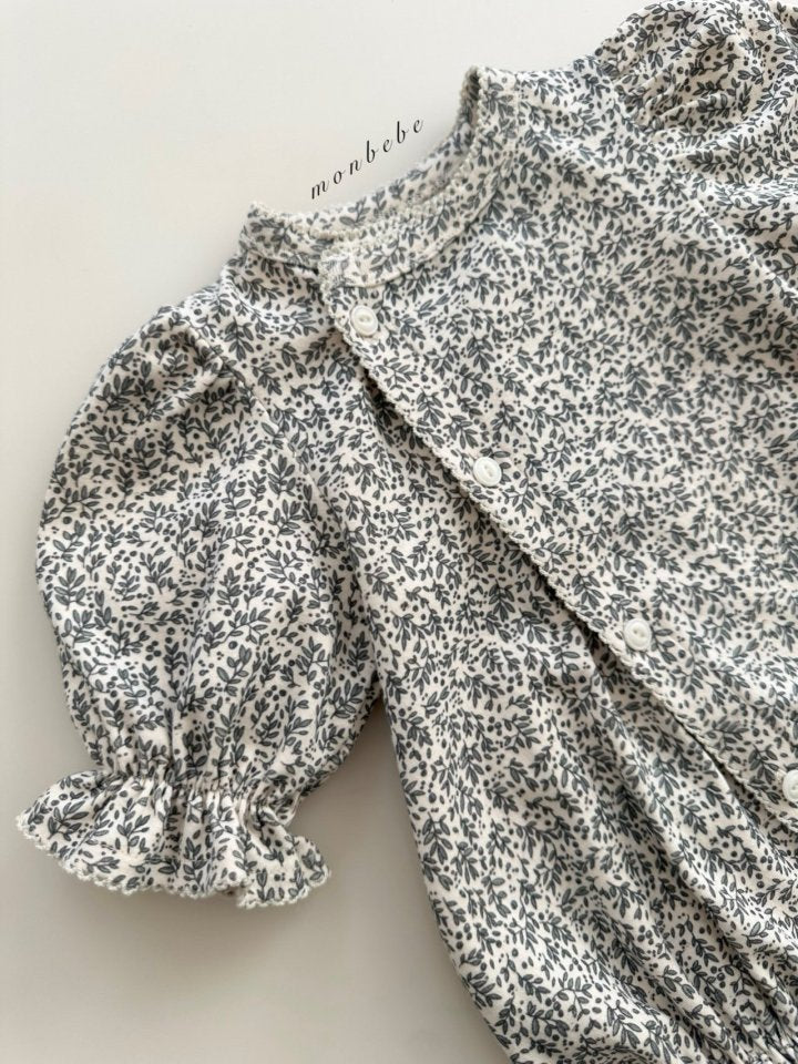 【予約商品】Small Flower Glory Suit [monbebe] (26SS)【2026年3月中旬以降順次発送】