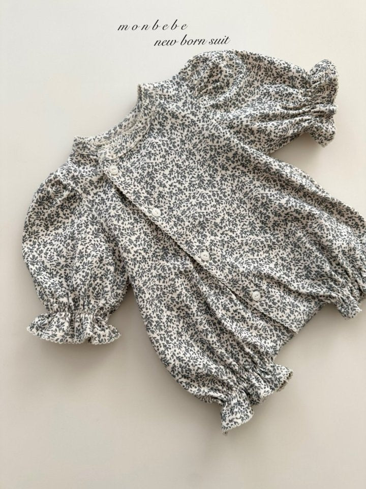 【予約商品】Small Flower Glory Suit [monbebe] (26SS)【2026年3月中旬以降順次発送】