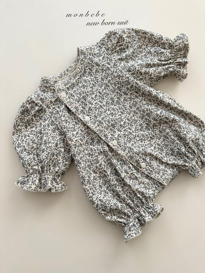 【予約商品】Small Flower Glory Suit [monbebe] (26SS)【2026年3月中旬以降順次発送】