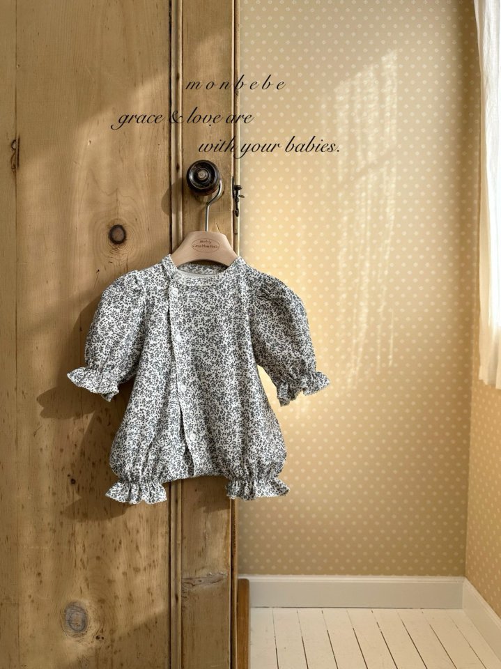 【予約商品】Small Flower Glory Suit [monbebe] (26SS)【2026年3月中旬以降順次発送】