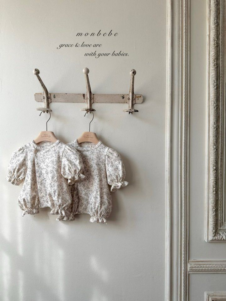 【予約商品】Small Flower Glory Suit [monbebe] (26SS)【2026年3月中旬以降順次発送】