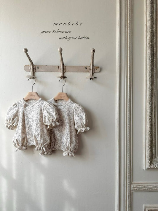 【予約商品】Small Flower Glory Suit [monbebe] (26SS)【2026年3月中旬以降順次発送】