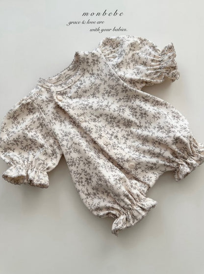 【予約商品】Small Flower Glory Suit [monbebe] (26SS)【2026年3月中旬以降順次発送】
