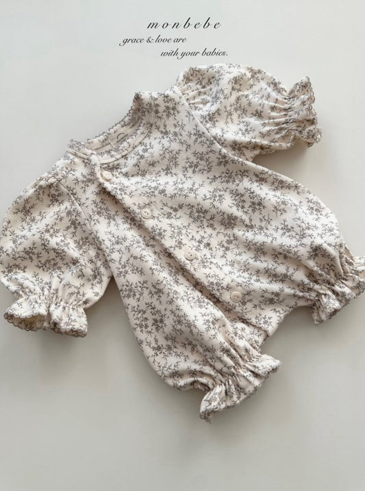 【予約商品】Small Flower Glory Suit [monbebe] (26SS)【2026年3月中旬以降順次発送】