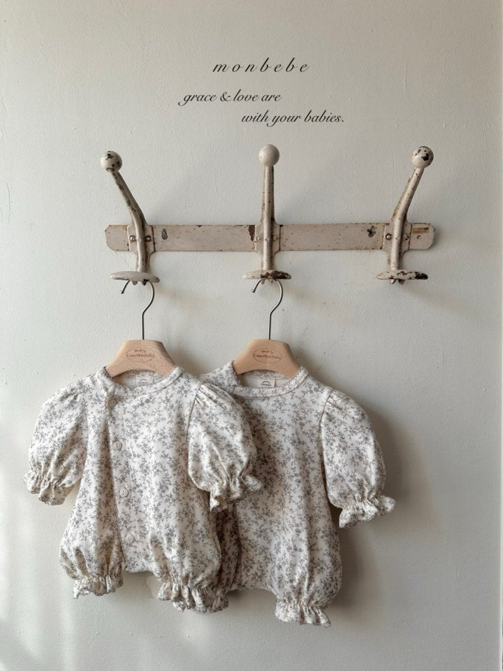 【予約商品】Small Flower Glory Suit [monbebe] (26SS)【2026年3月中旬以降順次発送】