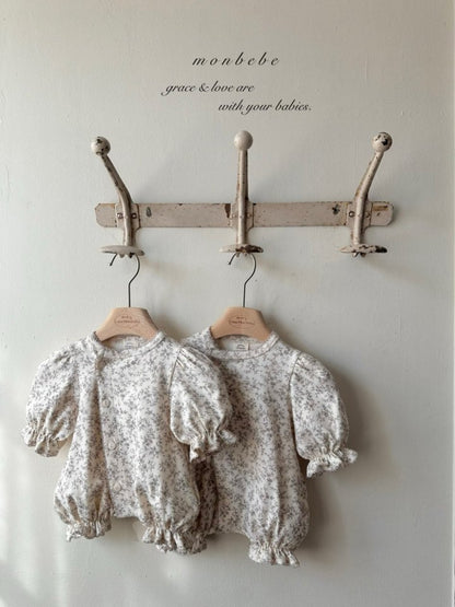 【予約商品】Small Flower Glory Suit [monbebe] (26SS)【2026年3月中旬以降順次発送】
