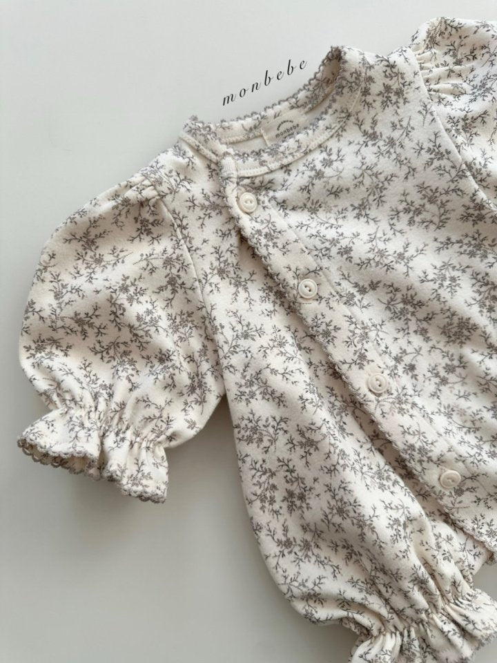 【予約商品】Small Flower Glory Suit [monbebe] (26SS)【2026年3月中旬以降順次発送】
