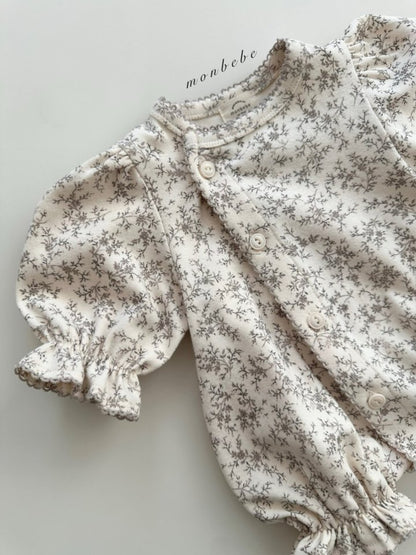 【予約商品】Small Flower Glory Suit [monbebe] (26SS)【2026年3月中旬以降順次発送】