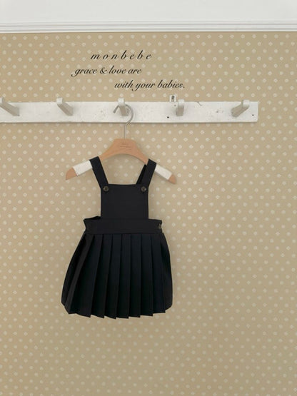 【予約商品】Emma pleated skirt [monbebe] (26SS)【2026年3月中旬以降順次発送】