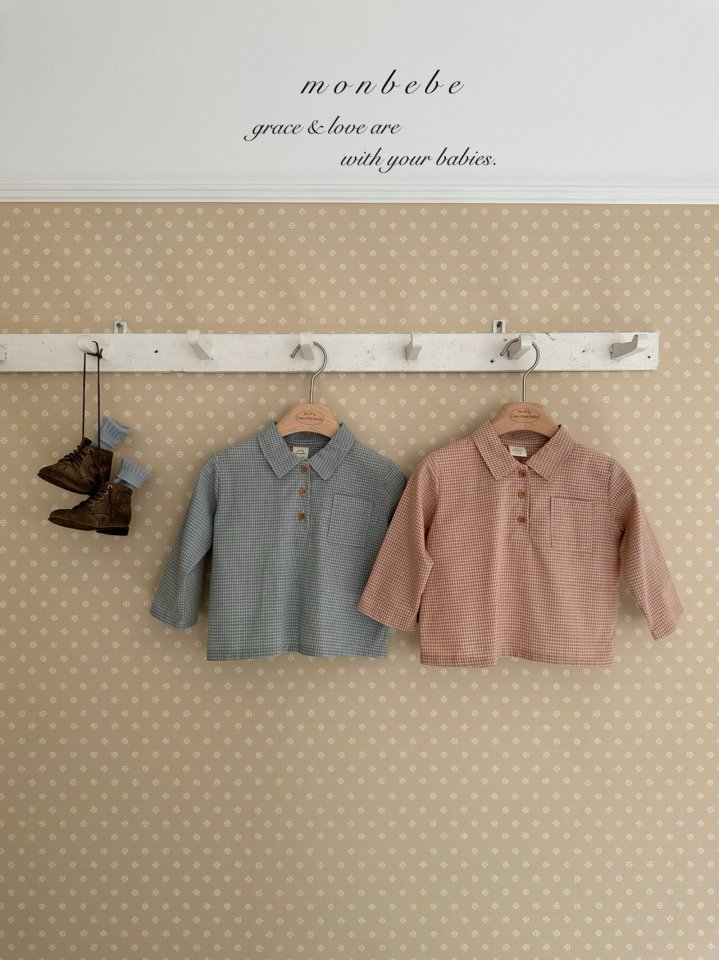 【予約商品】Milaboy shirt [monbebe] (26SS)【2026年3月中旬以降順次発送】