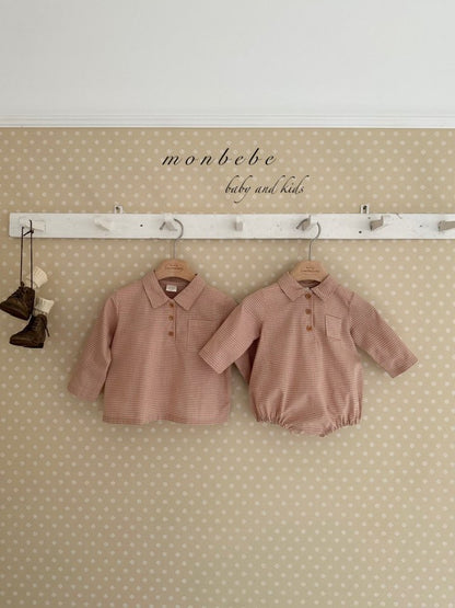 【予約商品】Milaboy shirt [monbebe] (26SS)【2026年3月中旬以降順次発送】