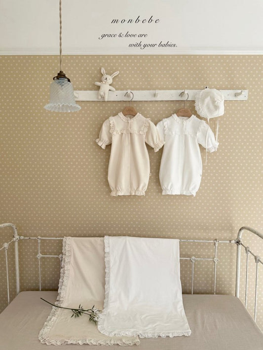 【予約商品】Lace Brandy Suit [monbebe] (26SS)【2026年3月中旬以降順次発送】