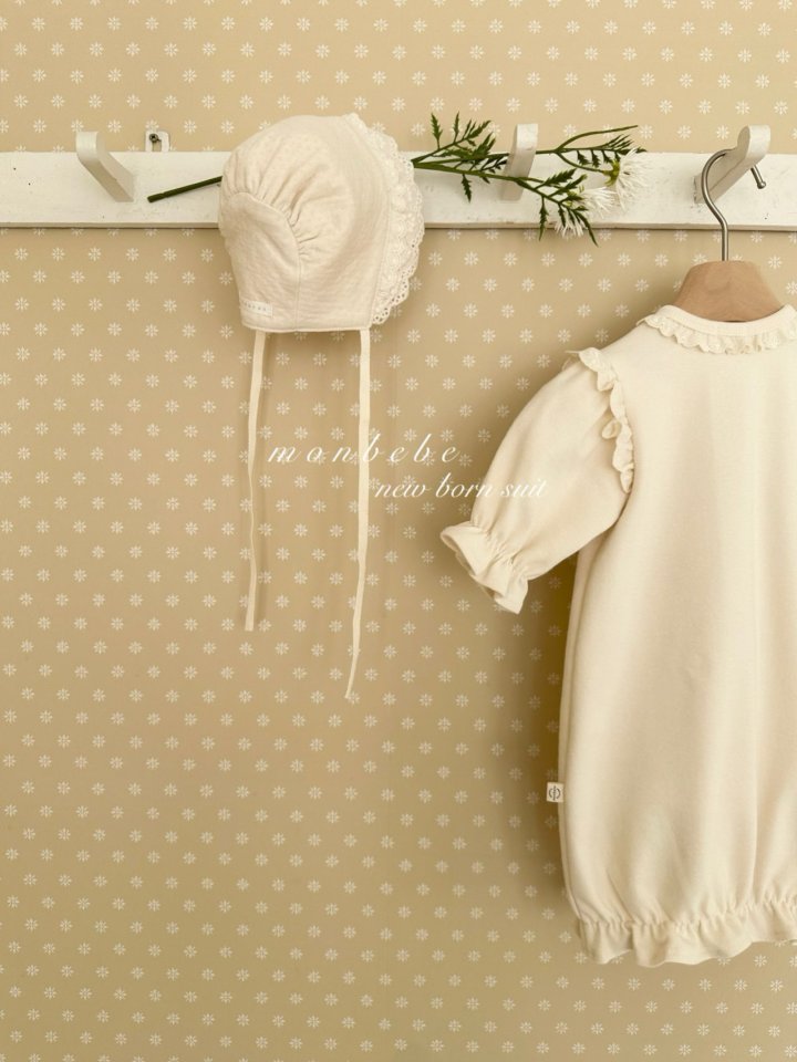【予約商品】Lace Brandy Suit [monbebe] (26SS)【2026年3月中旬以降順次発送】