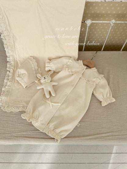 【予約商品】Lace Brandy Suit [monbebe] (26SS)【2026年3月中旬以降順次発送】