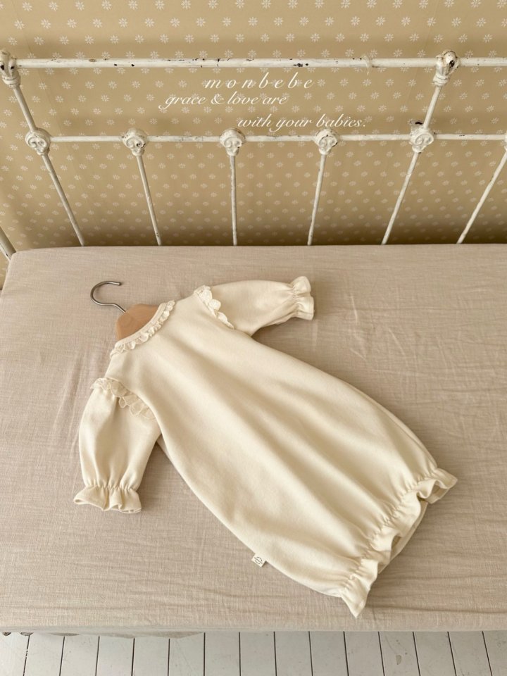 【予約商品】Lace Brandy Suit [monbebe] (26SS)【2026年3月中旬以降順次発送】